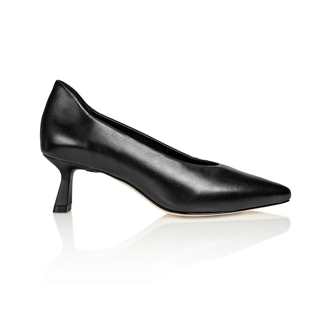 Celine Black Nappa | Joan Oloff Shoes