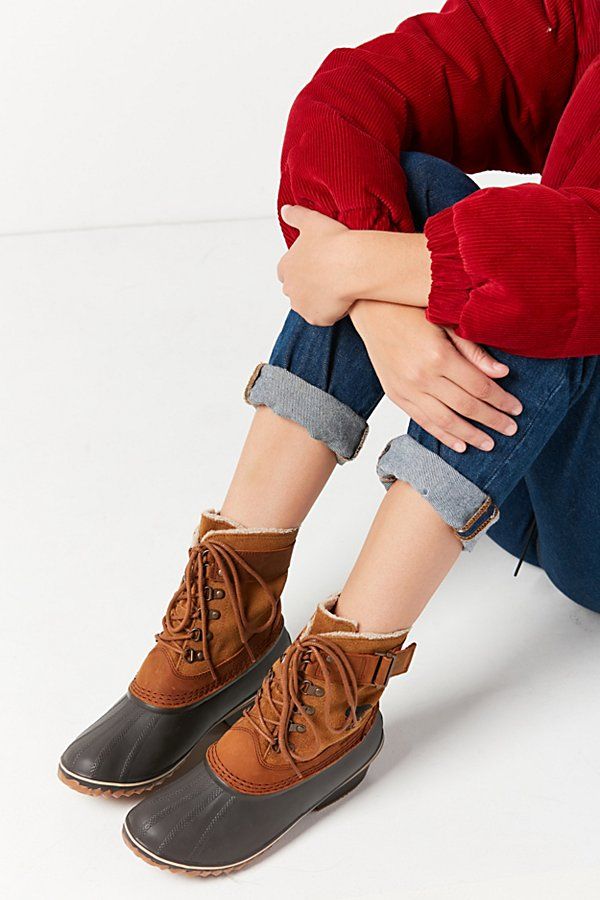 Sorel Winter Fancy Lace II Boot - Brown 6 at Urban Outfitters | Urban Outfitters US