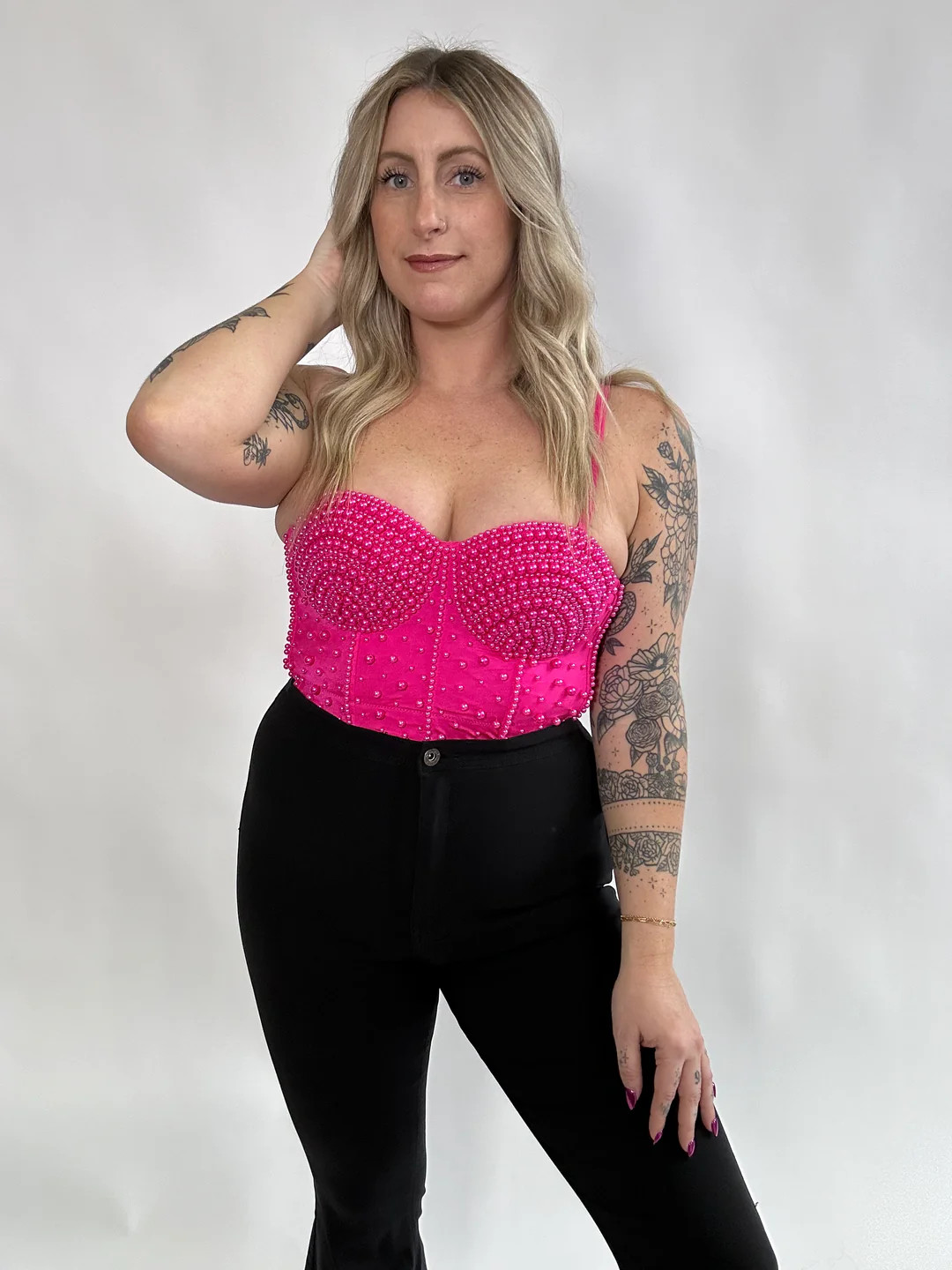 Pearlfect Corset Top | Willow Boutique