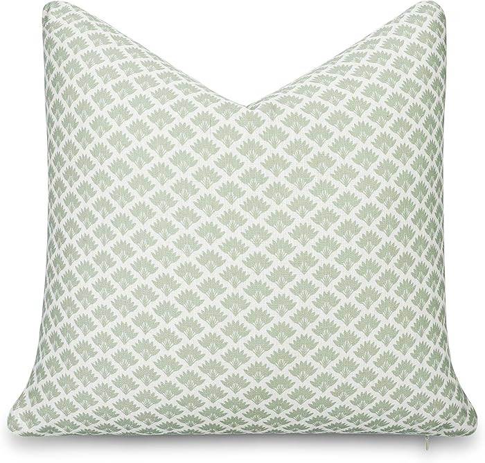 Crumbs Home Modern Farmhouse California Casual Indoor Outdoor Throw Pillow Cover, 20"x20" Water R... | Amazon (US)