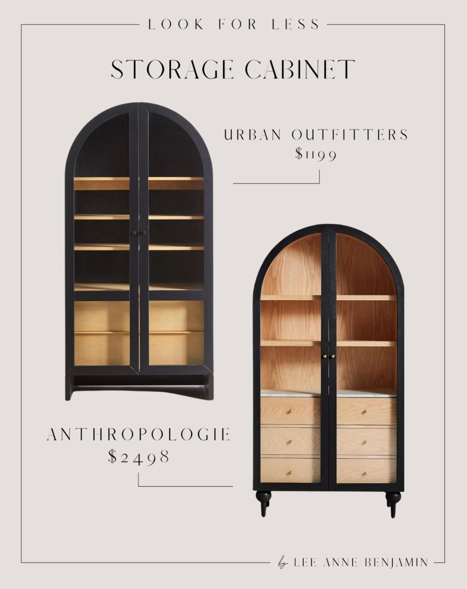 Look for less storage cabinet! 

#lookforless

#LTKhome #LTKsalealert #LTKSeasonal