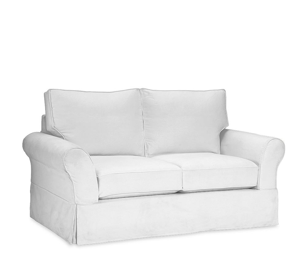 PB Comfort Roll Arm Slipcovered Sofa | Pottery Barn (US)