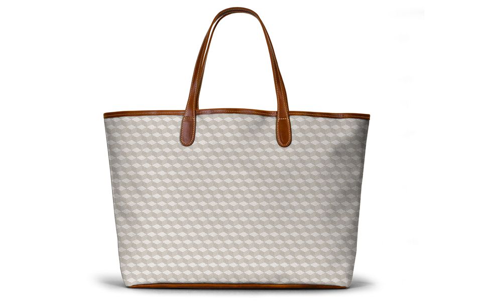 St. Anne Tote - Leather Patch | Barrington Gifts