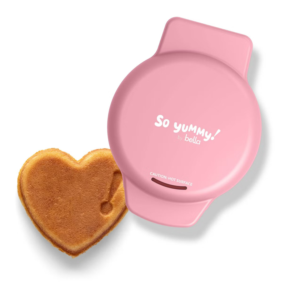 So Yummy by bella Valentine's Mini Waffle Maker Taffy | Target