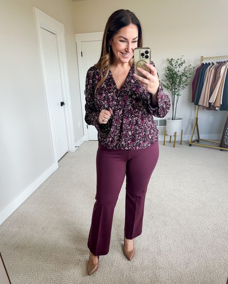 Fall Workwear 

Fit tips: Blouse L, size down if in between sizes // Pants XL, tts

Fall fashion  Floral blouse  Workwear outfit Fall outfit inspirational 

#LTKover40 #LTKmidsize #LTKSeasonal