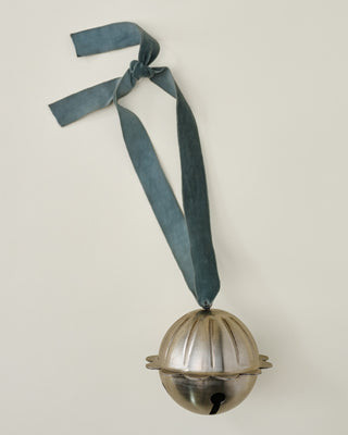Pewter Scallop Bell Ornament | Magnolia