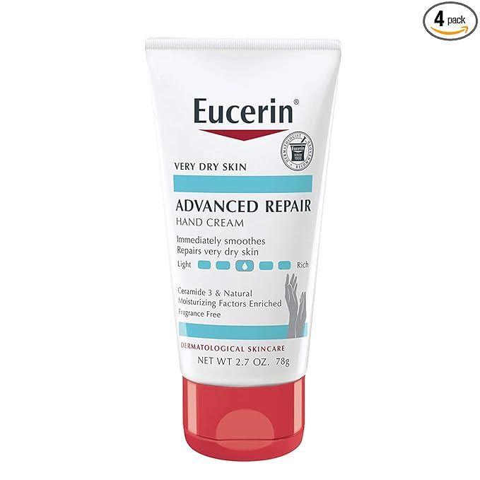 Eucerin Advanced Repair Hand Creme 2.7 oz ( Pack of 4) | Amazon (US)