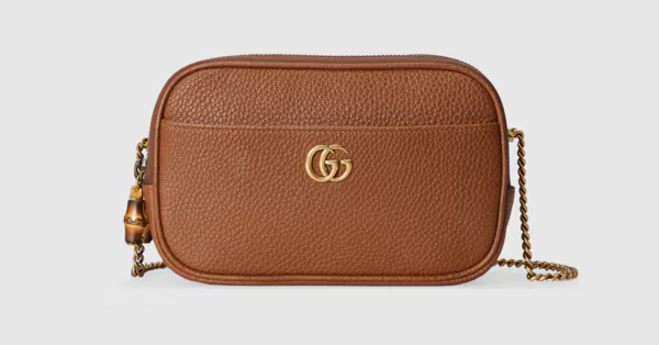 Double G super mini bag with bamboo | Gucci (US)