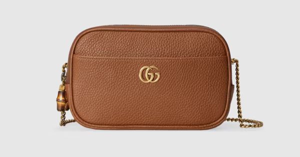 Double G super mini bag with bamboo | Gucci (US)