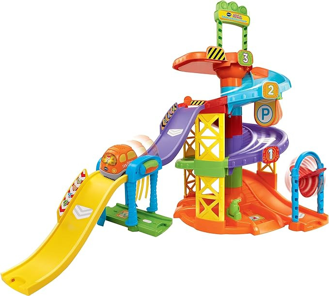 VTech Go! Go! Smart Wheels Spinning Spiral Tower Playset (Frustration Free Packaging) | Amazon (US)