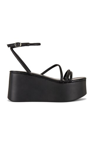 Tony Bianco Tory Sandal in Black Sheep Nappa from Revolve.com | Revolve Clothing (Global)