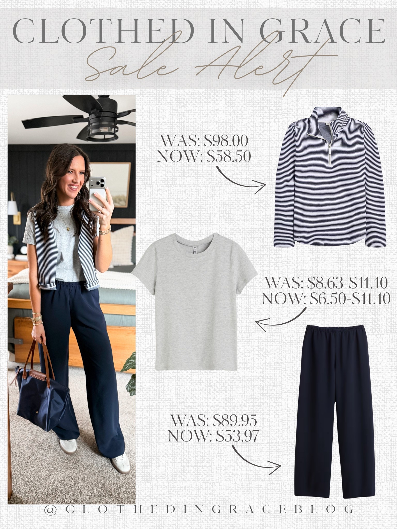 Spring capsule outfit on sale 

Pullover - medium
Tee - small
Pants - small tall 