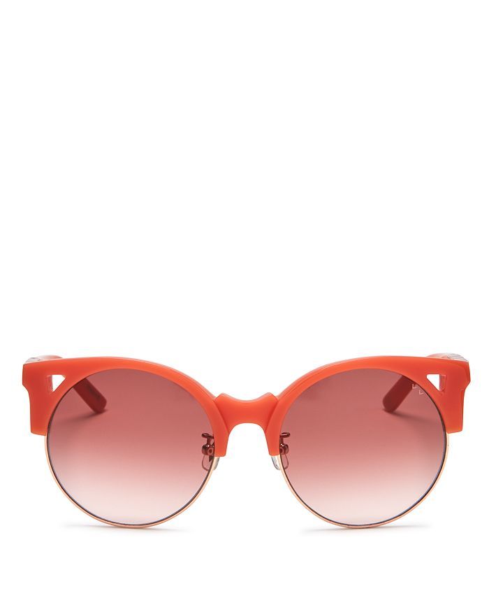 Women's Up & At Em Oversized Round Sunglasses, 55mm | Bloomingdale's (US)