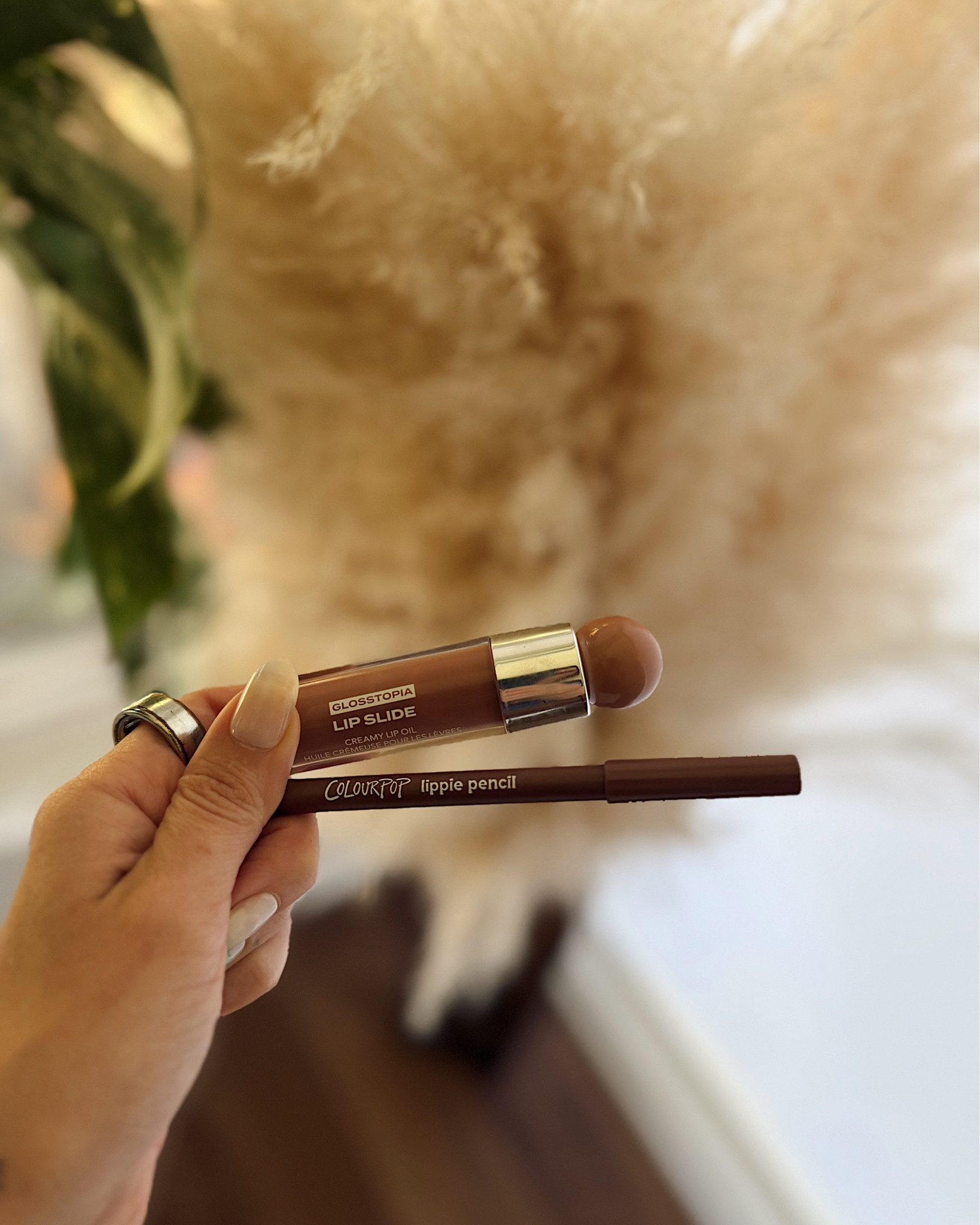 Might just be my favorite cool nude lip combo 🤎