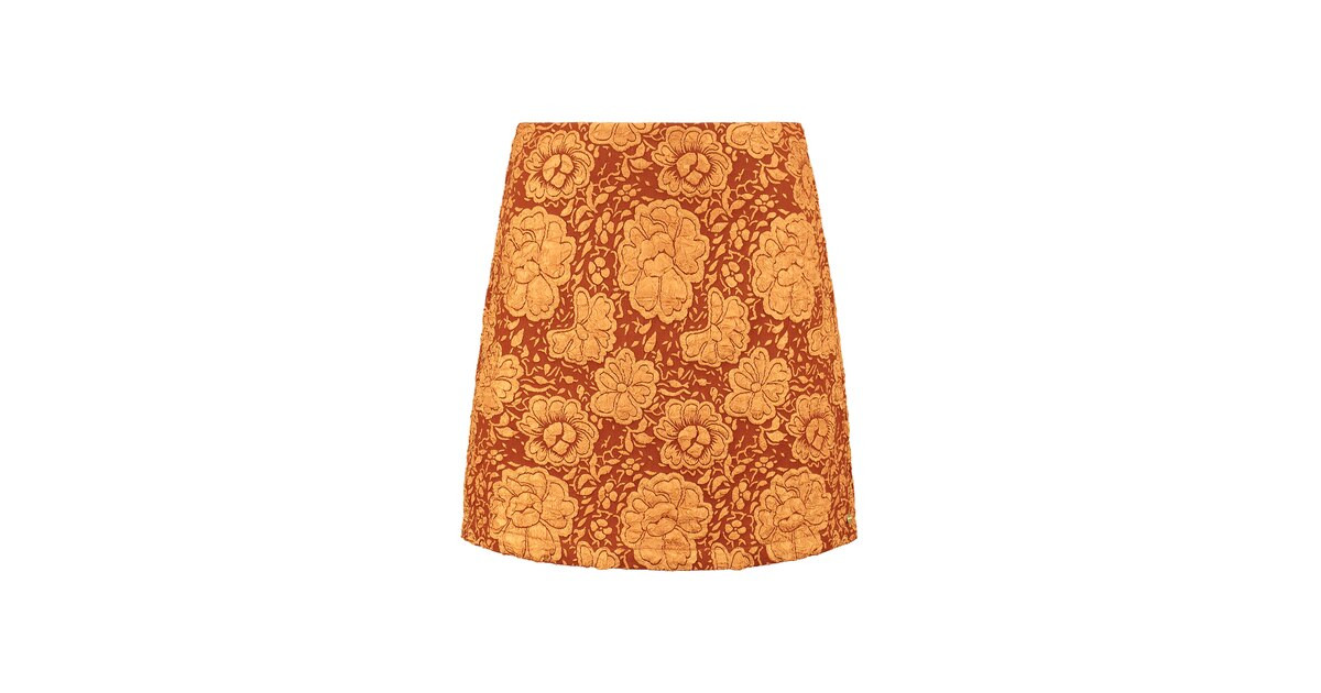 Shiwi Rok 'Tula Jaquard' in Oranje | ABOUT YOU | ABOUT YOU NL