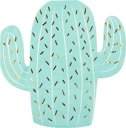 Fiesta Party Decorations, Cactus Napkins (Green, 50-Pack) | Amazon (US)