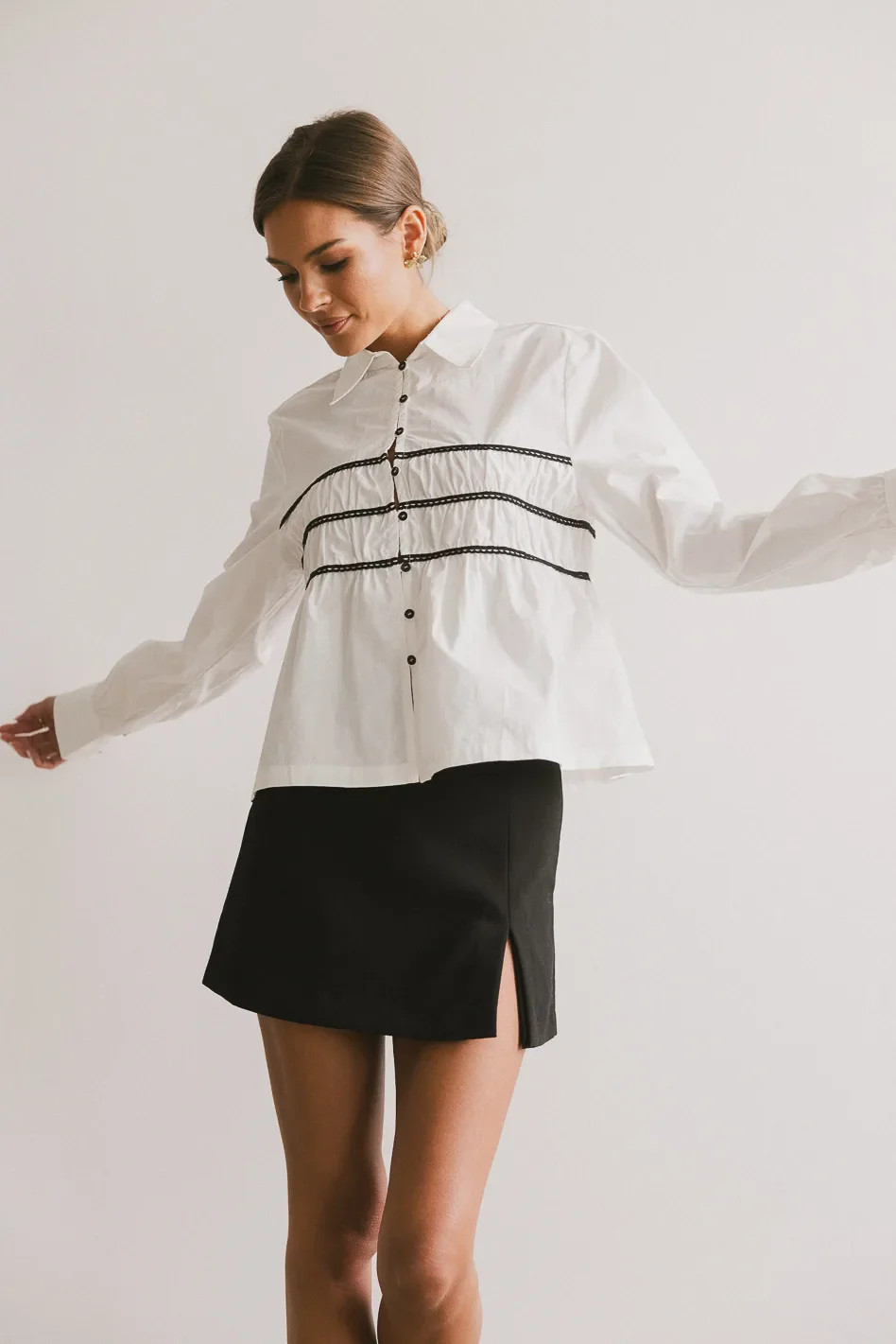 Effie Collared Blouse | Böhme US
