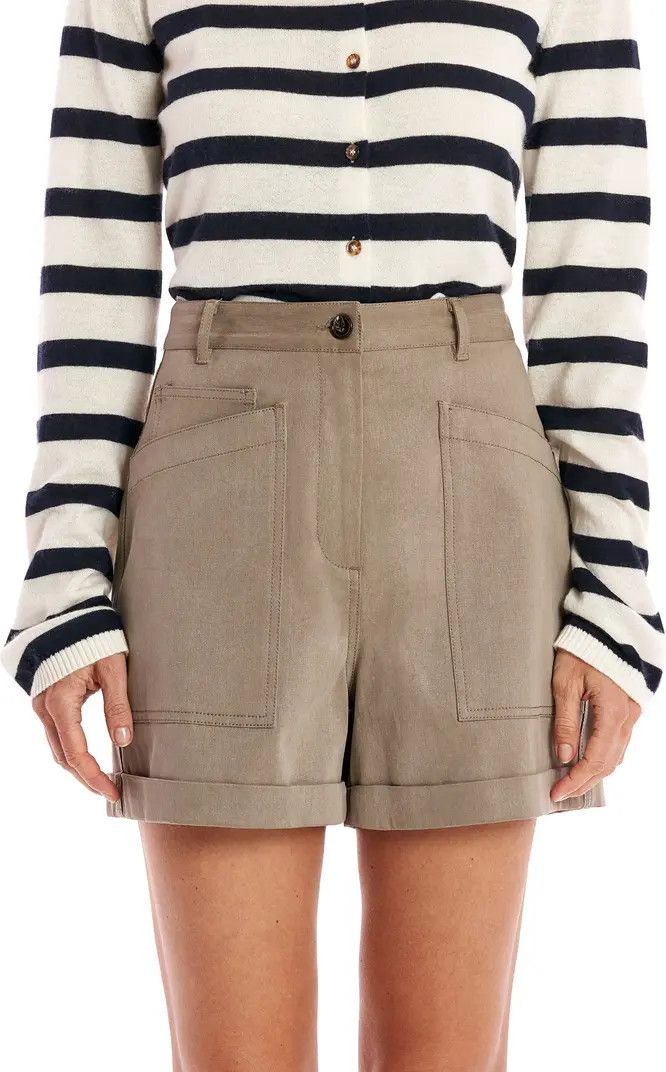 High Waist Patch Pocket Shorts | Nordstrom