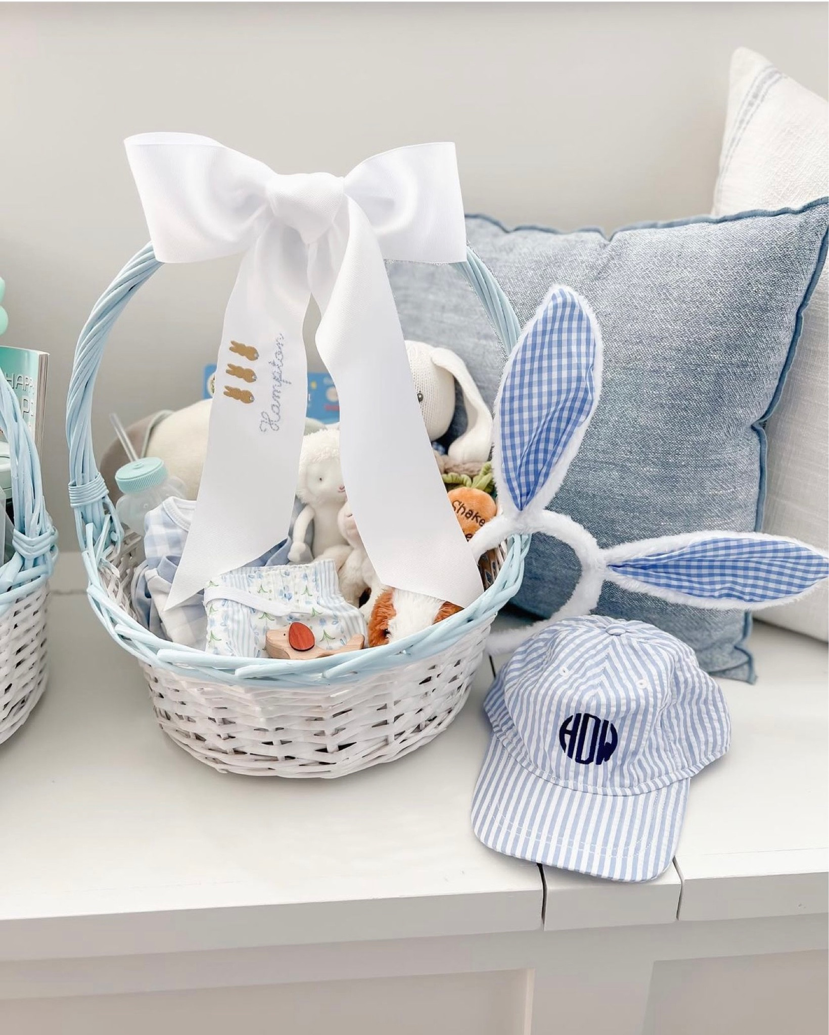 Easter basket ideas for babies! 🐣🌸 This was my youngest’s Easter basket last year for his first Easter when he was 6 months old! 💙

#LTKbaby #LTKFind #LTKSeasonal