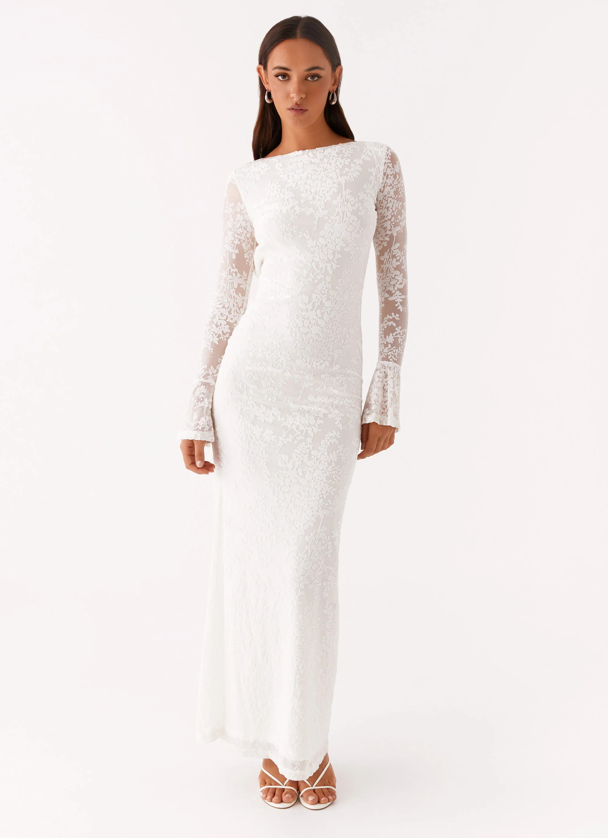 Thriving Maxi Dress - White | Peppermayo (Global)