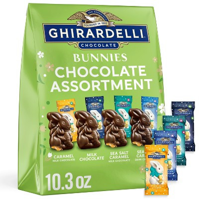 Ghirardelli Easter Chocolate Candy Bunnies Assortment - 10.3oz | Target
