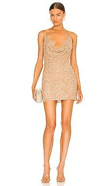retrofete X REVOLVE Mich Dress in Nude from Revolve.com | Revolve Clothing (Global)
