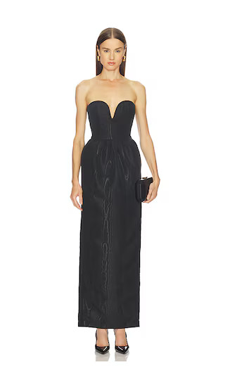 x REVOLVE Rosato Maxi Dress in Black | Revolve Clothing (Global)