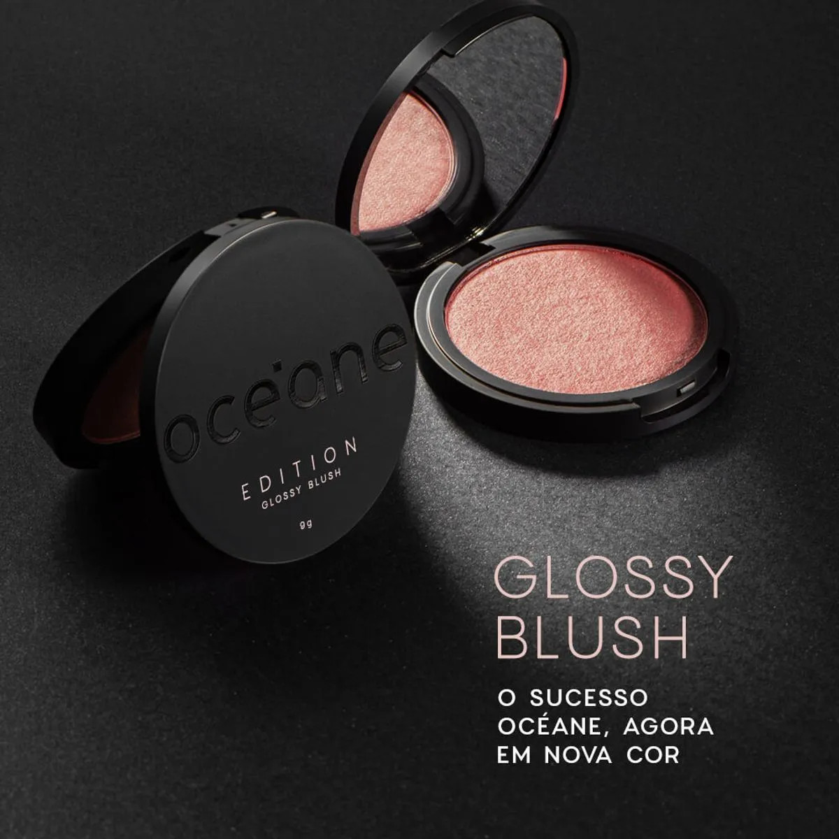Blush Cintilante - Glossy Blush Rose Pink Océane Edition 8g | Oceane (BR)