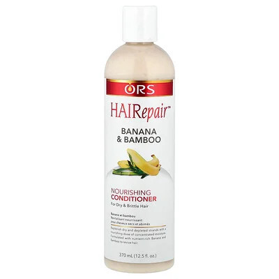 ORS, HAIRepair™, Nourishing Conditioner, For Dry & Brittle Hair, Banana & Bamboo , 12.5 fl oz (370 ml) | iHerb