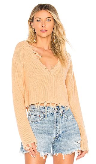 Lovers + Friends Prospect Sweater in Camel Nude | Revolve Clothing (Global)