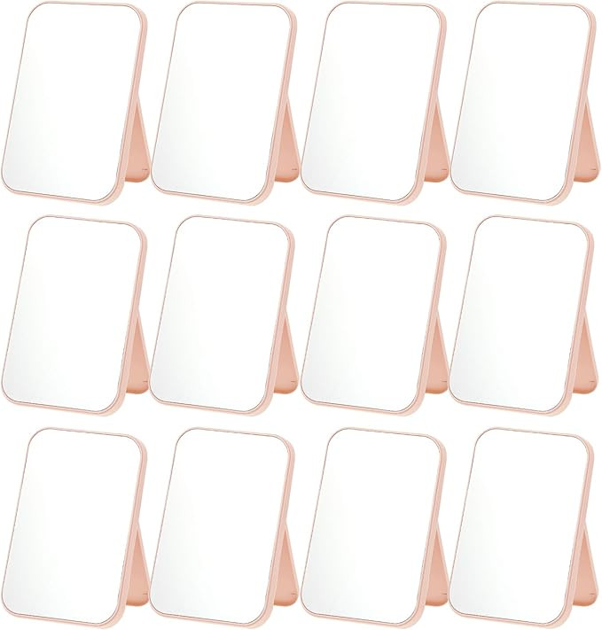 Rainmae 12 Pcs Spa Party Mirrors Spa Party Supplies for Girls, Pink Sleepover Accessory Favors Ma... | Amazon (US)