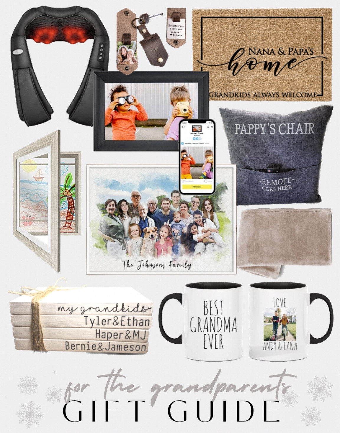 gifts for the grandparents 

#LTKHoliday #LTKGiftGuide #LTKfamily