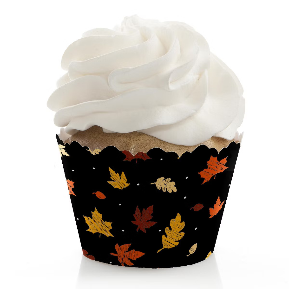 Big Dot of Happiness Fall Leaves - Give Thanks Party Decorations - Fall or Thanksgiving Cupcake W... | Target