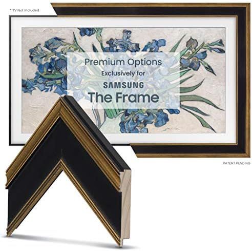 Deco TV Frames - Antique Gold & Black Smart Frame Compatible ONLY with Samsung The Frame TV (55",... | Amazon (US)
