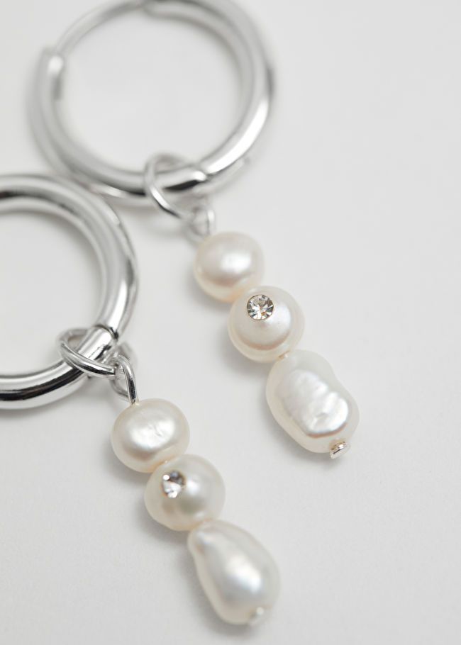 Freshwater Pearl Hoops | & Other Stories US