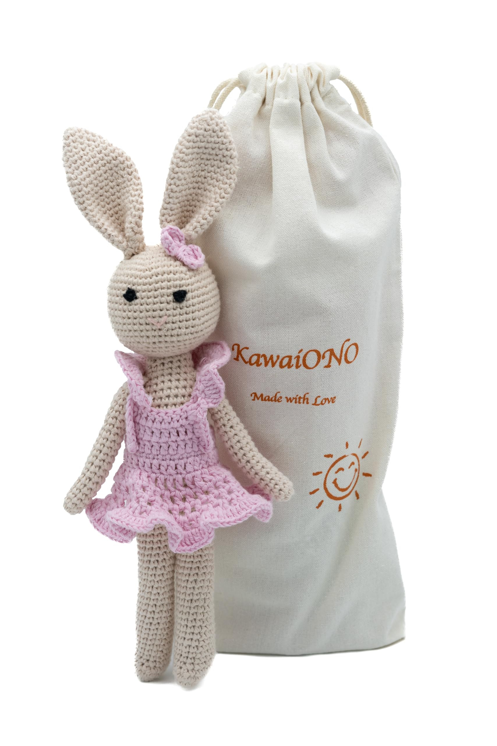 Bunny Family, Bunny Mom, Handmade Bunny Crochet Plushie Doll, Amigurumi Doll, Baby/Toddler Doll (... | Amazon (US)