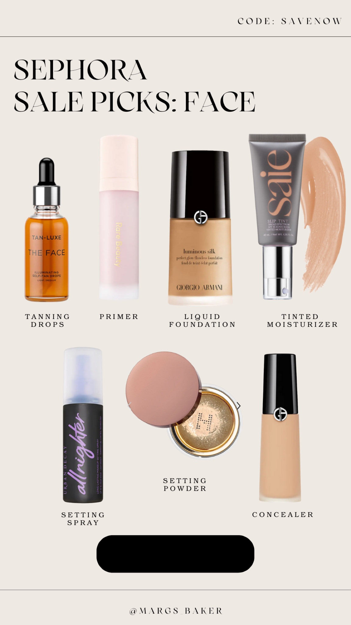 #sephorasale Picks: face. Code “SAVENOW” for up to 20% off 

#LTKsalealert #LTKbeauty #LTKBeautySale