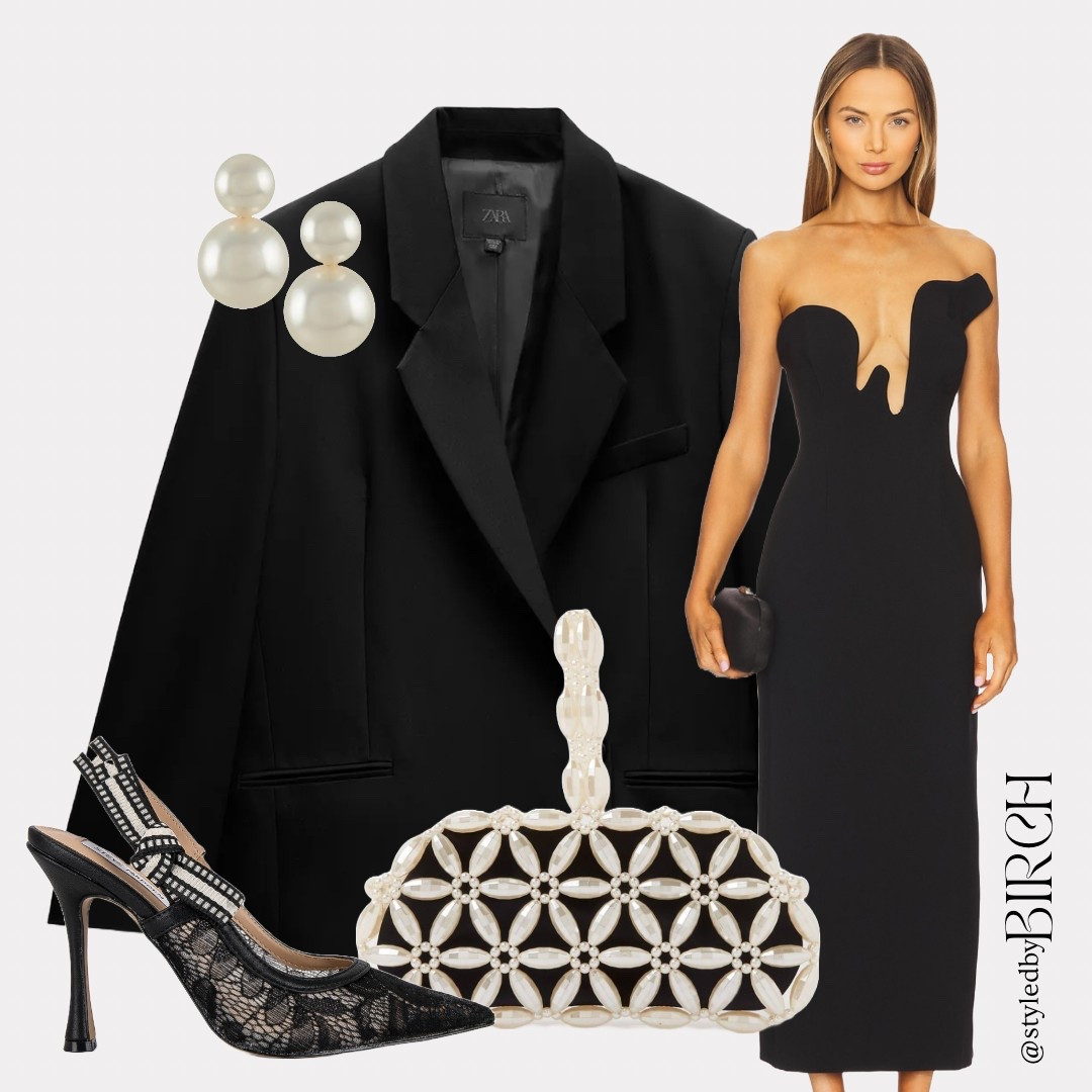 Wedding Guest - Black-tie 🖤

Blazer - Zara - 2010/719/800
Bag - 07u Tbilisi Tebea Clutch Bag

#LTKAroundTheWorld 

#LTKpartywear #LTKwedding