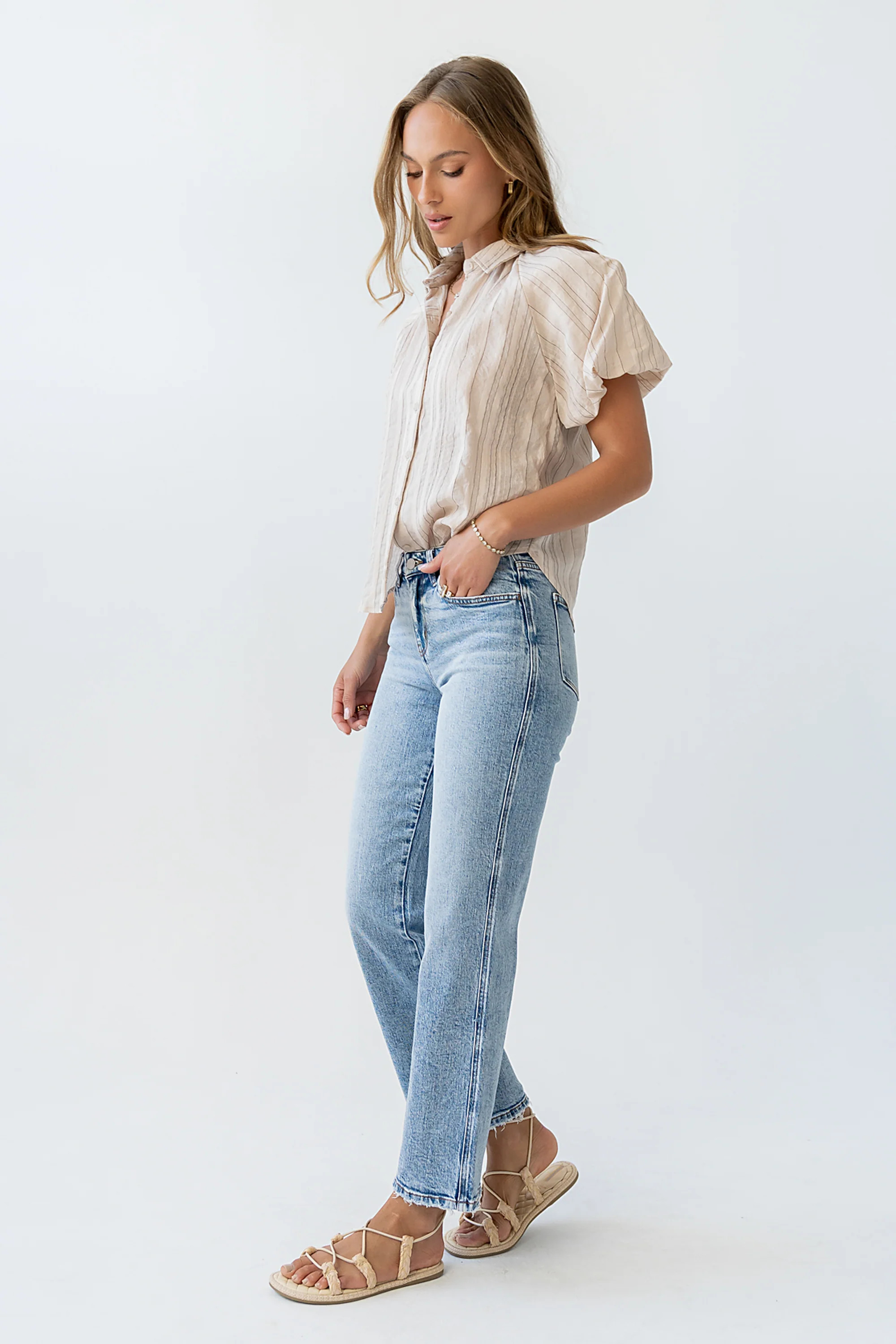 Jojo Slim Wide Leg Jeans | Böhme US