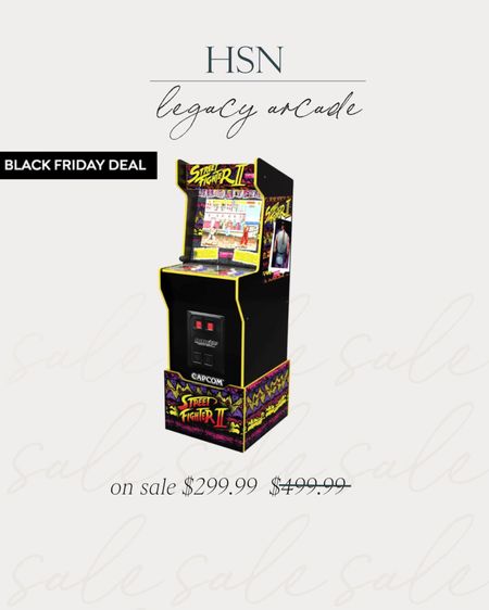 Shop this HSN legacy arcade deal!
Black Friday, major sale, arcade, games, HSN

#LTKHoliday #LTKGiftGuide #LTKsalealert