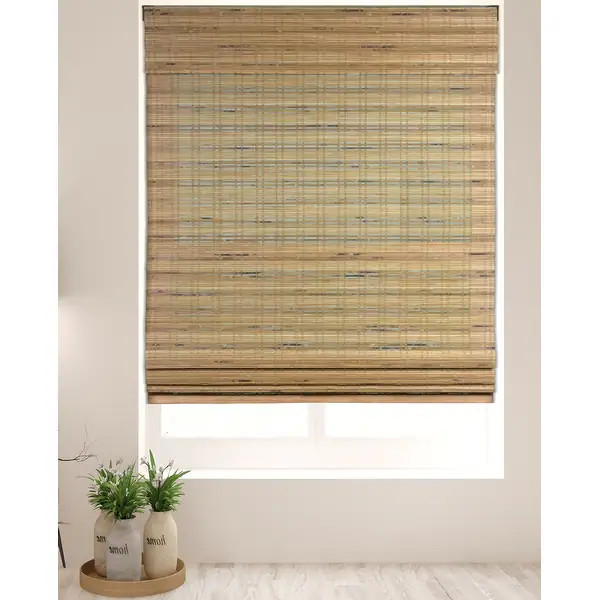 Arlo Blinds Tuscan Bamboo Roman Shades - 20"W x 60"H | Bed Bath & Beyond
