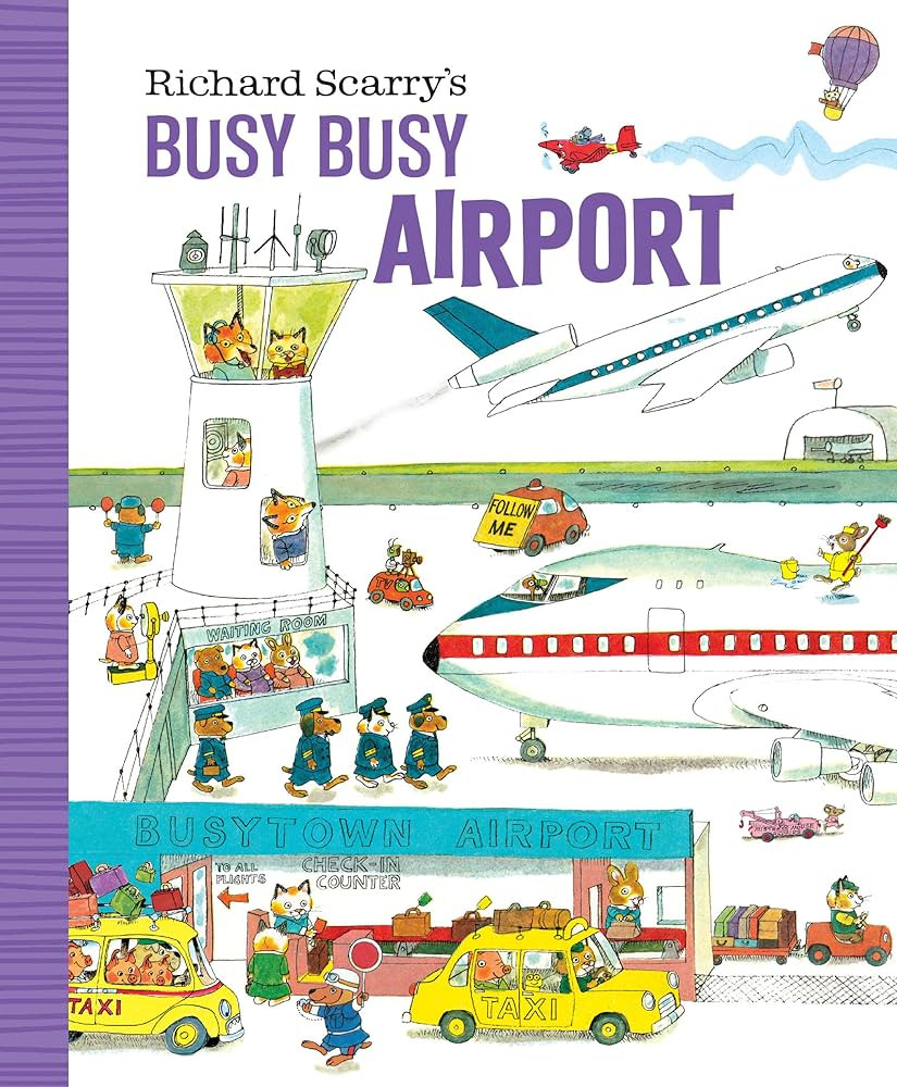 Richard Scarry's Busy Busy Airport (Richard Scarry's BUSY BUSY Board Books) | Amazon (US)