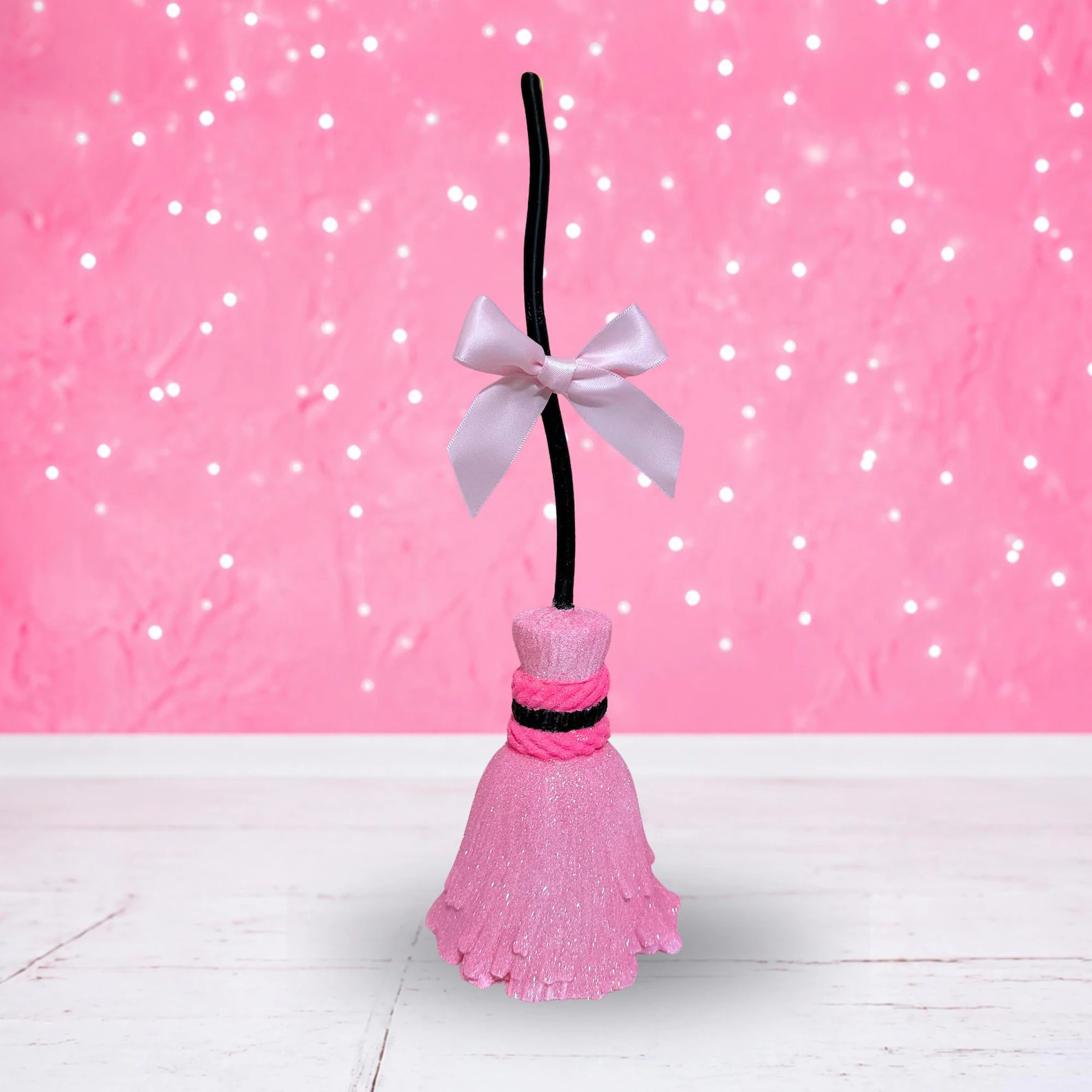 Magical Broom - Witch Decor - Pink Halloween Decor | Etsy (Global)