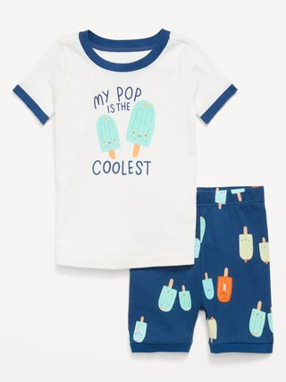 Snug-Fit Graphic Pajama Set for Toddler & Baby | Old Navy (US)
