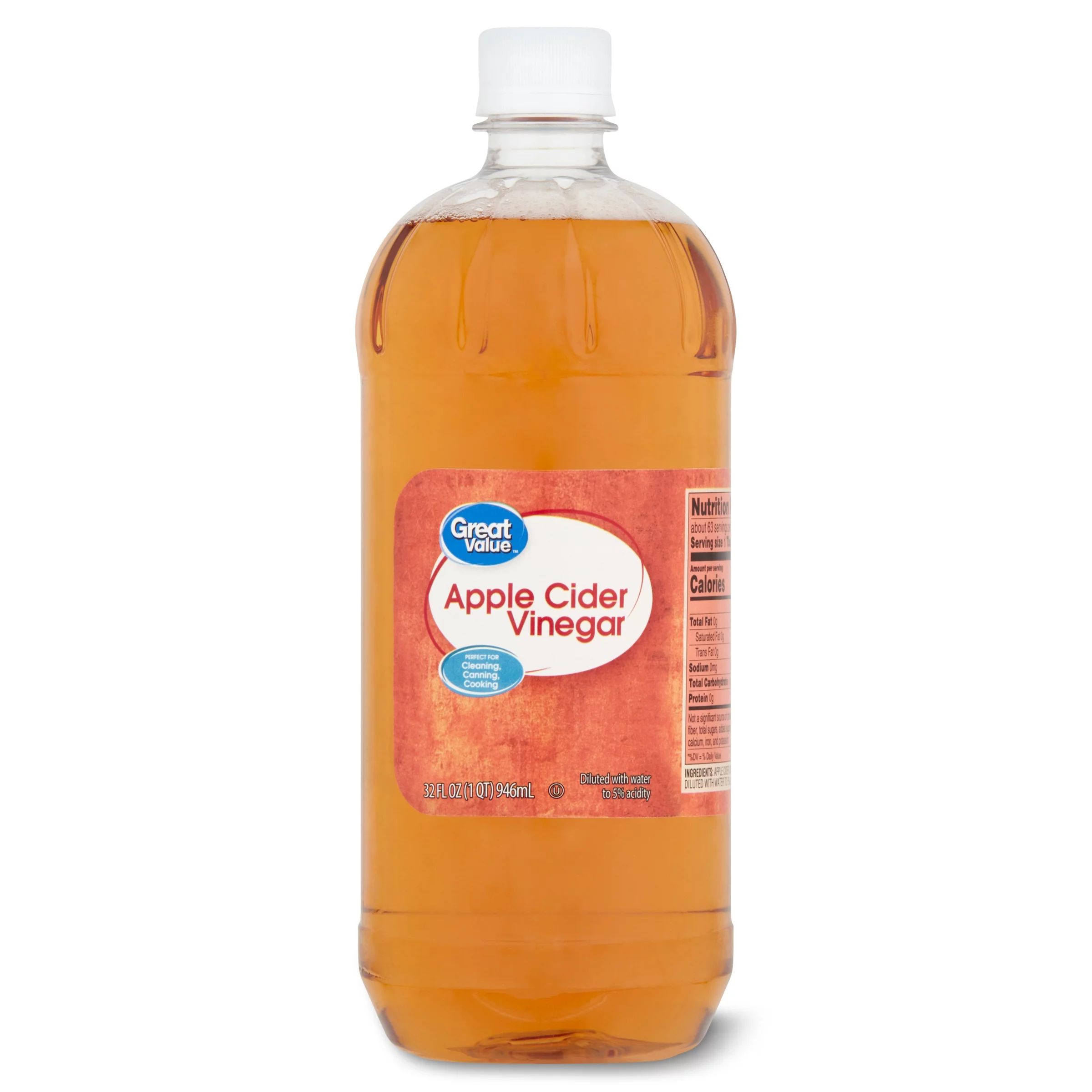 Great Value Apple Cider Vinegar, 32 fl oz | Walmart (US)