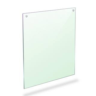 POLYMERSHAPES 24 in. x 32 in. x 0.118 in. Clear Sneeze Guard 182432SG | The Home Depot