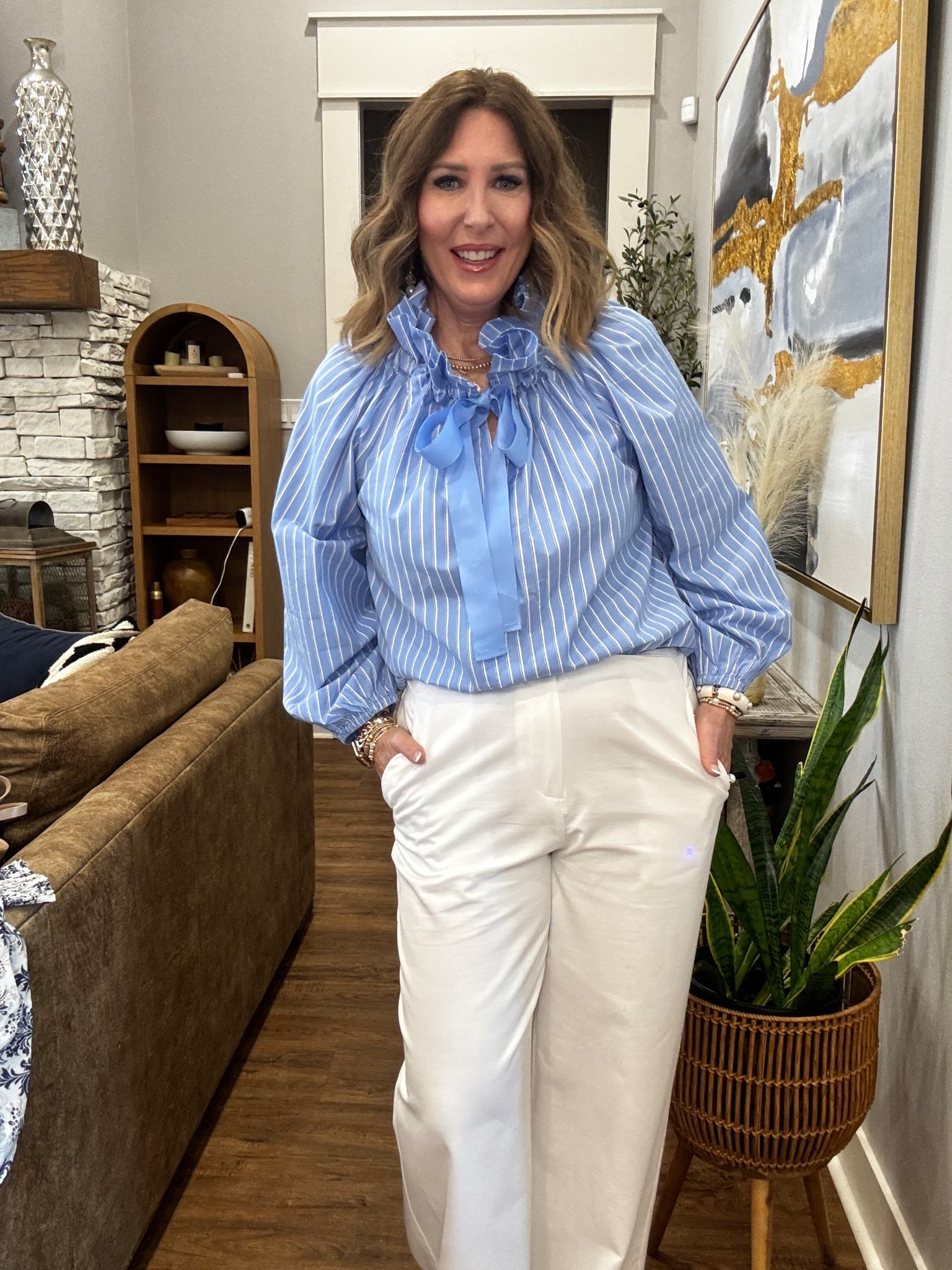 What to wear to a bridal shower or outdoor spring wedding. Or just a great look for work. This covers all the basss 

#LTKWedding #LTKWorkwear #LTKSeasonal