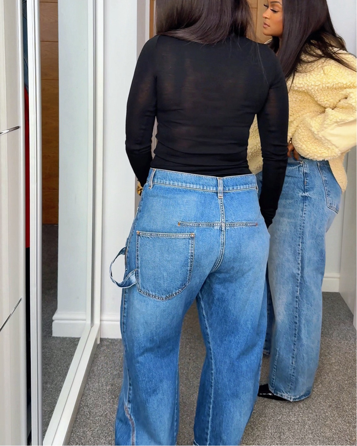 Baggy jeans
Blue jeans
Carpenter jeans
Carpenter baggy jeans
Wide leg jeans
Jeans 

#LTKstyletip #LTKcurves