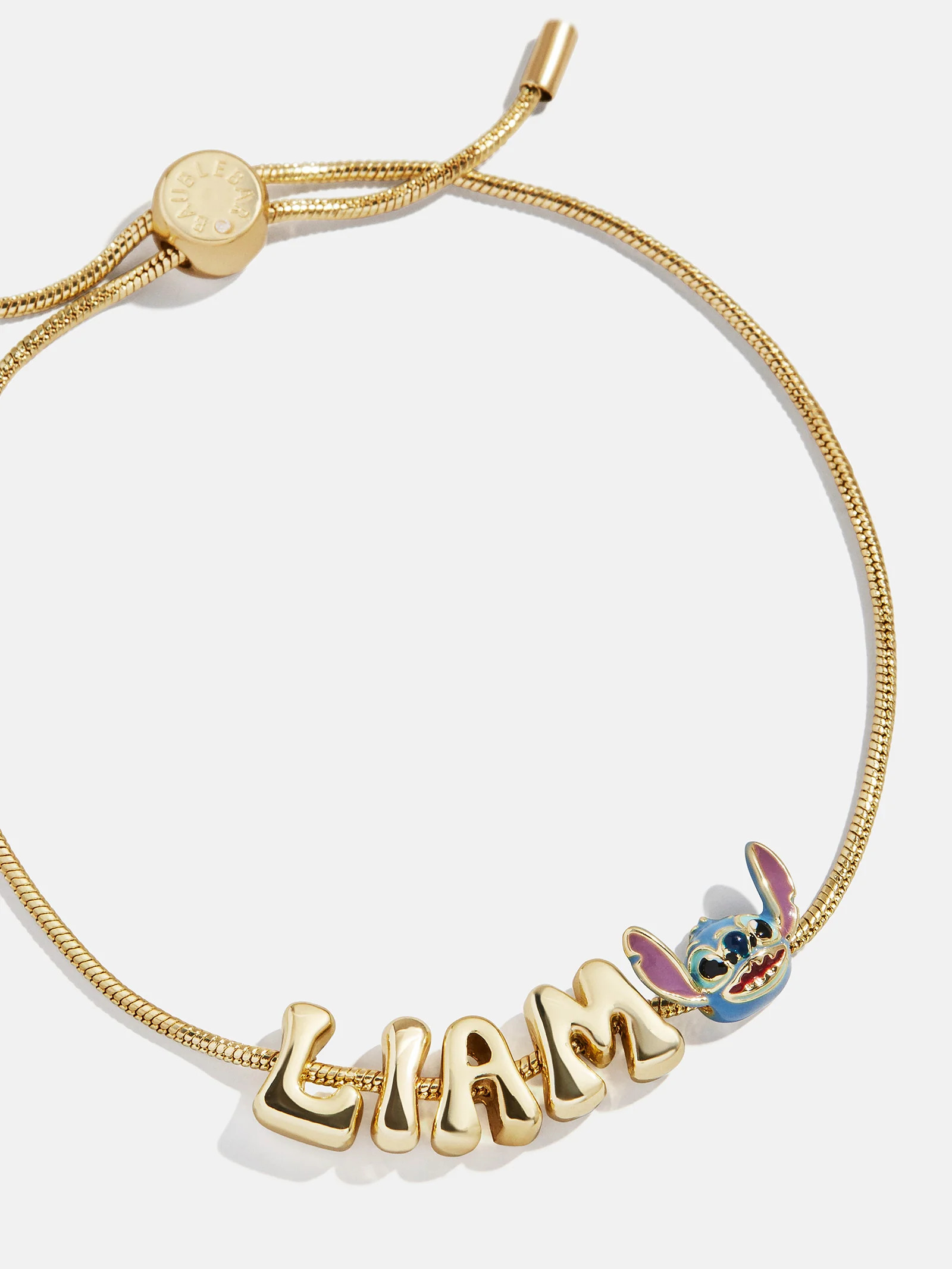 Disney Stitch Bubble Slider Custom Bracelet - Stitch | BaubleBar