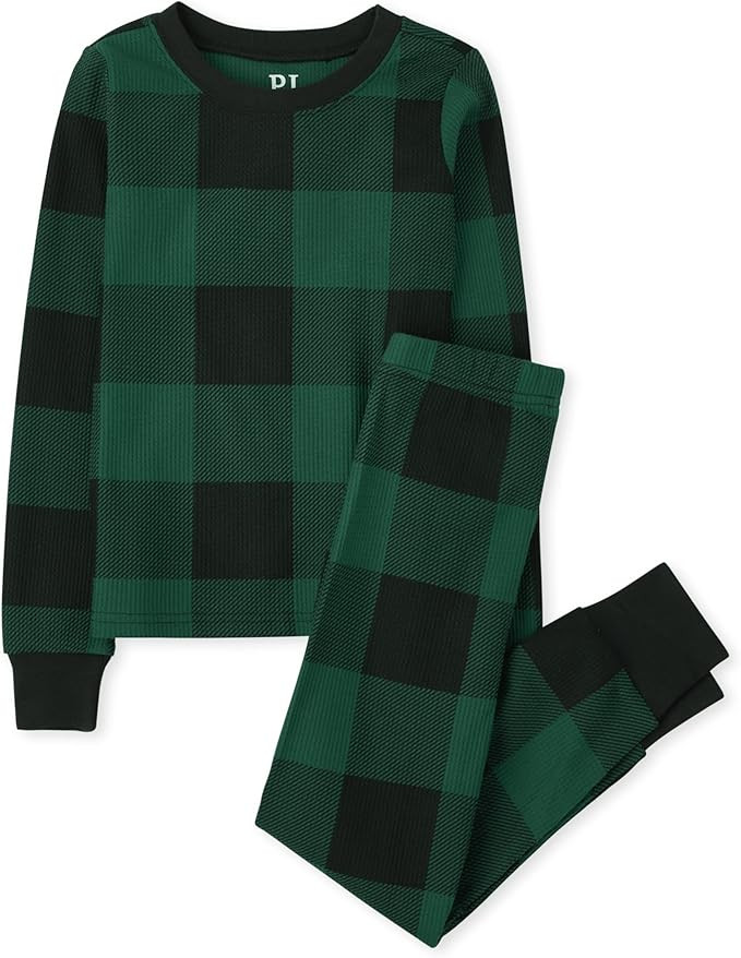 Amazon.com: The Children's Place Family Matching Christmas Holiday Pajamas Sets, Snug Fit 100% Co... | Amazon (US)